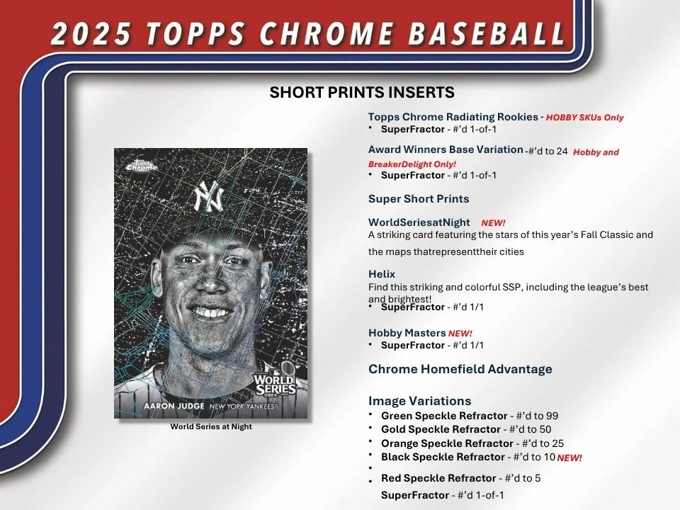 2025 Topps Chrome Baseball Hobby Box - Image 8