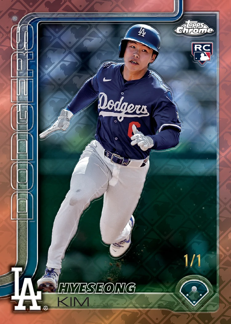 2025 Topps Chrome Baseball Logofractor Edition Mega Box - Image 6