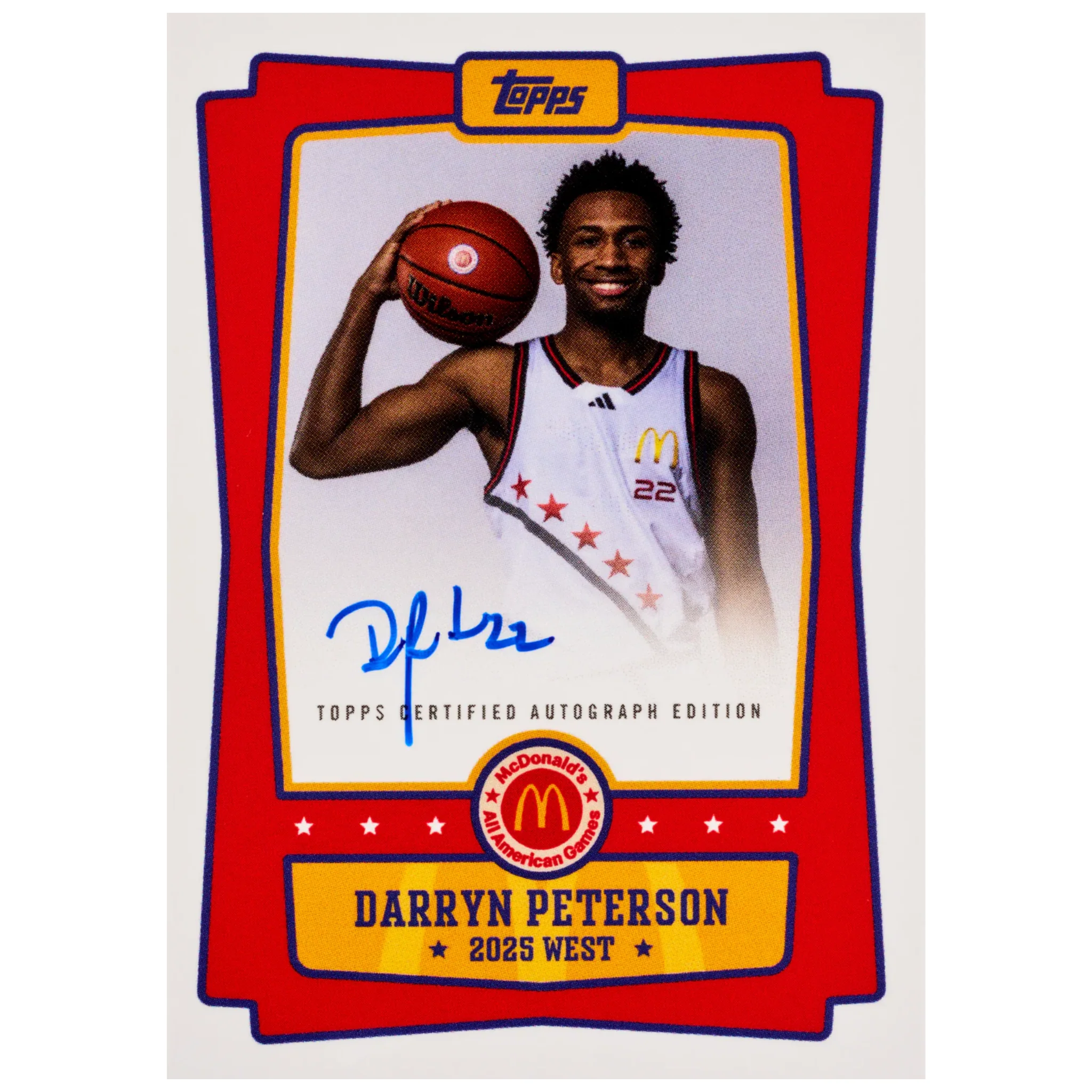 2025 Topps Chrome McDonald's All American Basketball Mega Box - Image 4