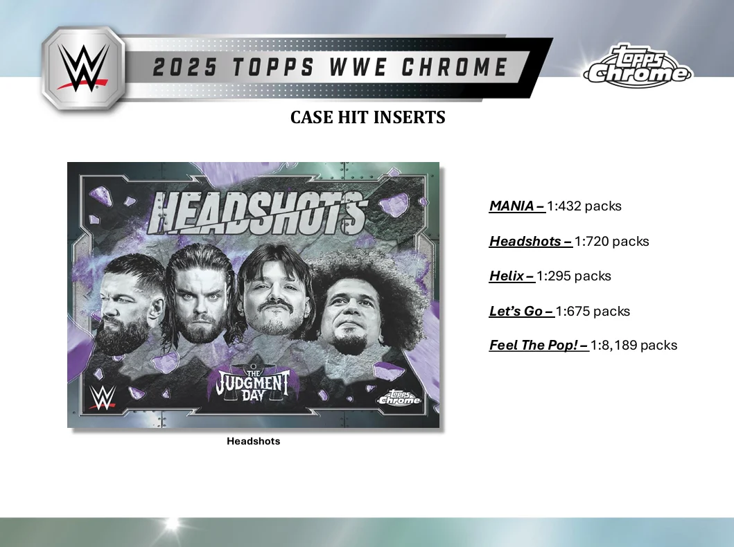 2025 Topps Chrome WWE Hobby Box - Image 5