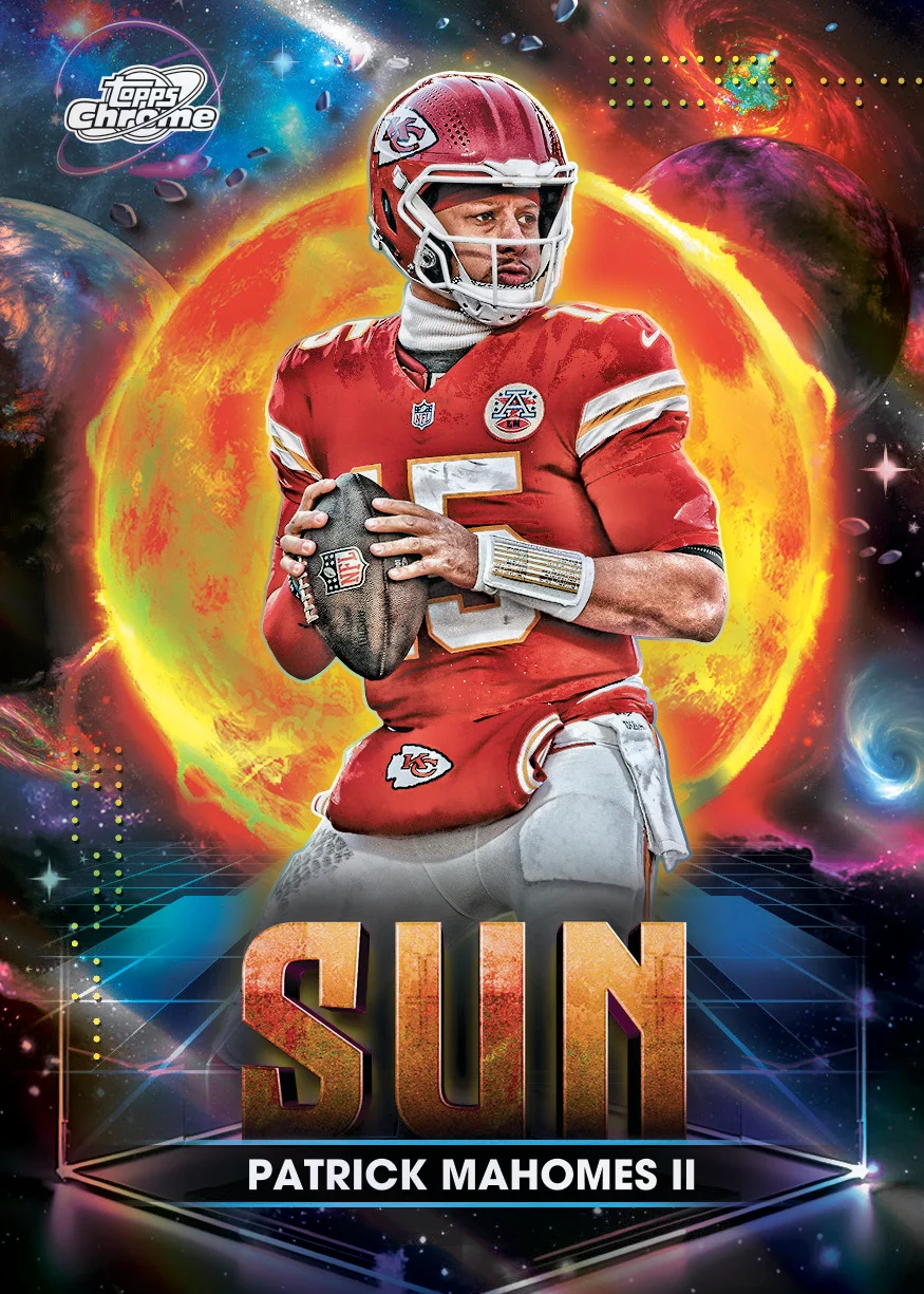 2025 Topps Cosmic Chrome Football Hobby Box - Image 5