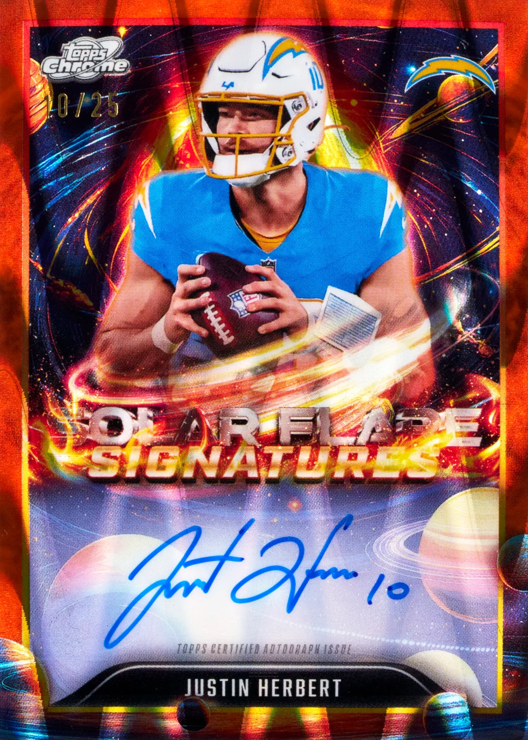 2025 Topps Cosmic Chrome Football Hobby Box - Image 6