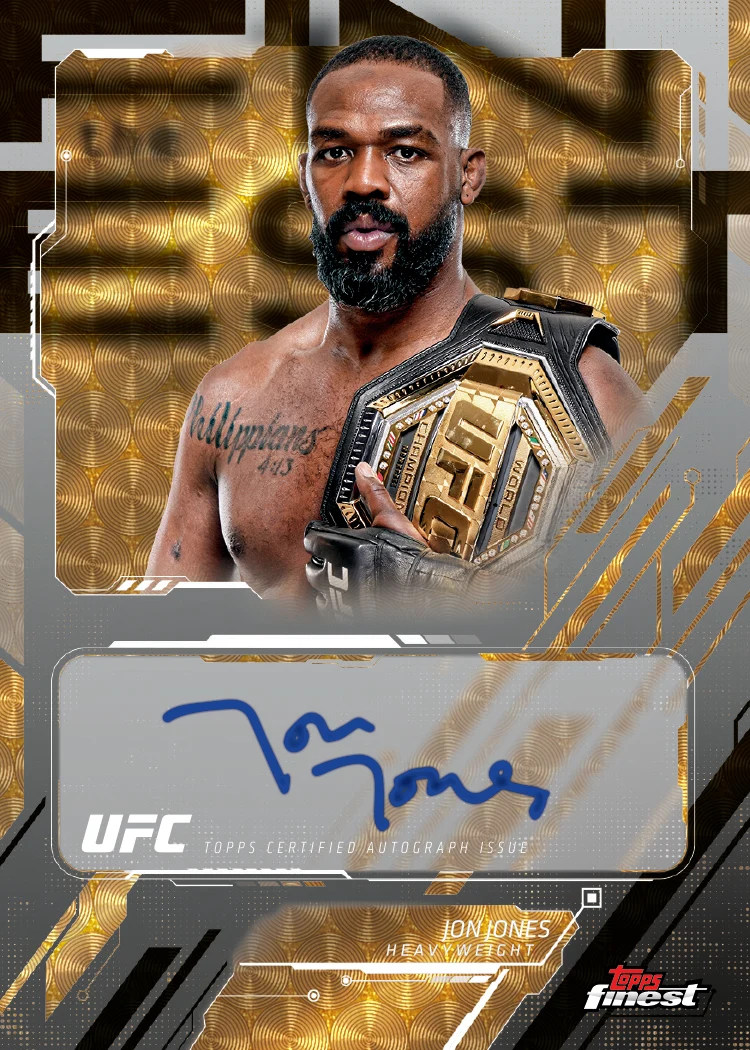 2025 Topps Finest UFC Hobby Box - Image 8