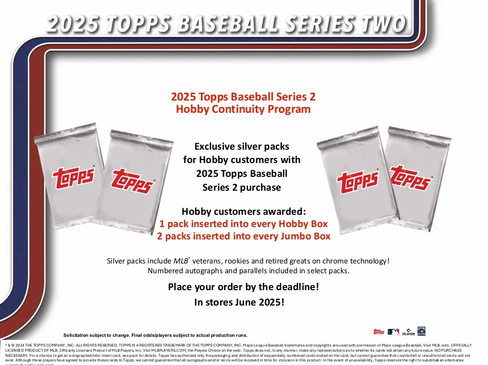 2025 Topps Series 2 Baseball Jumbo Box - Image 10