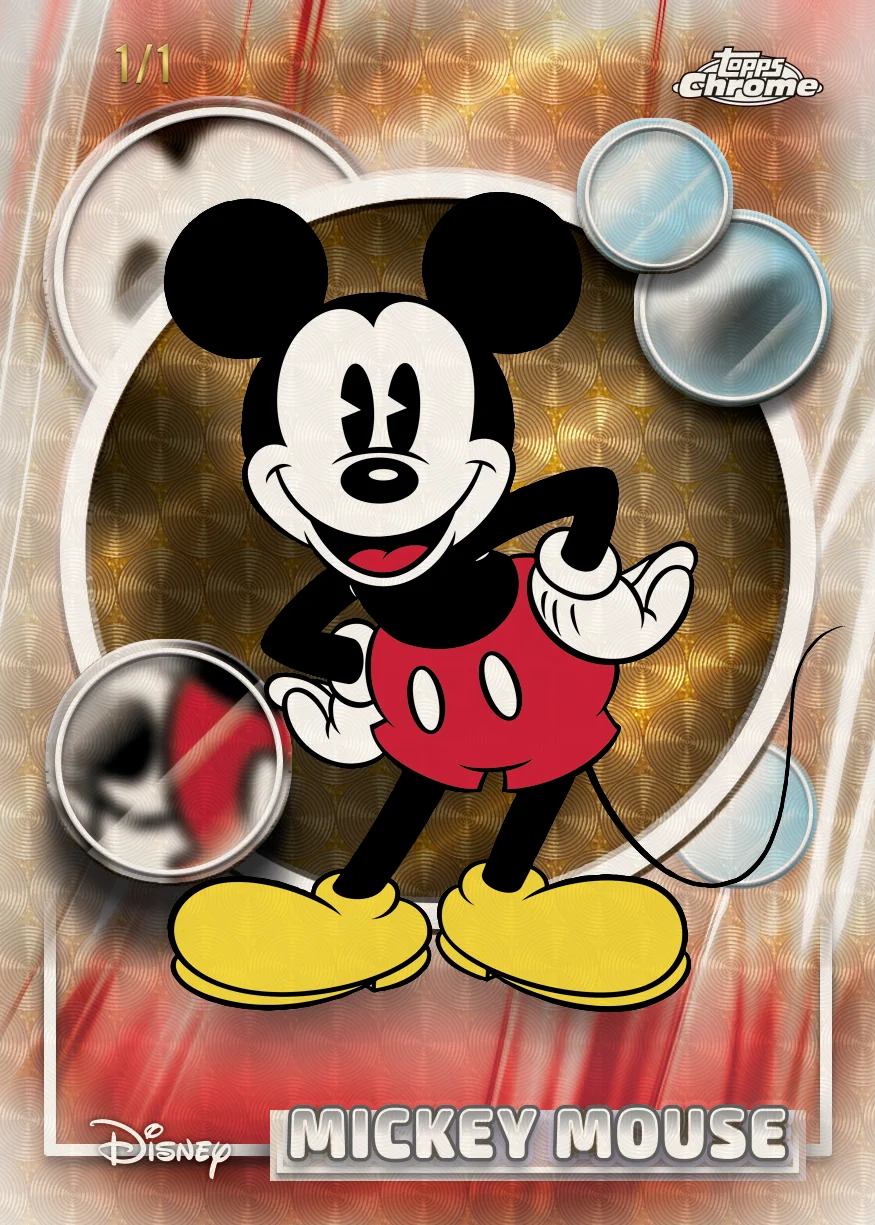 2026 Topps Chrome Disney Mega Box - Image 4
