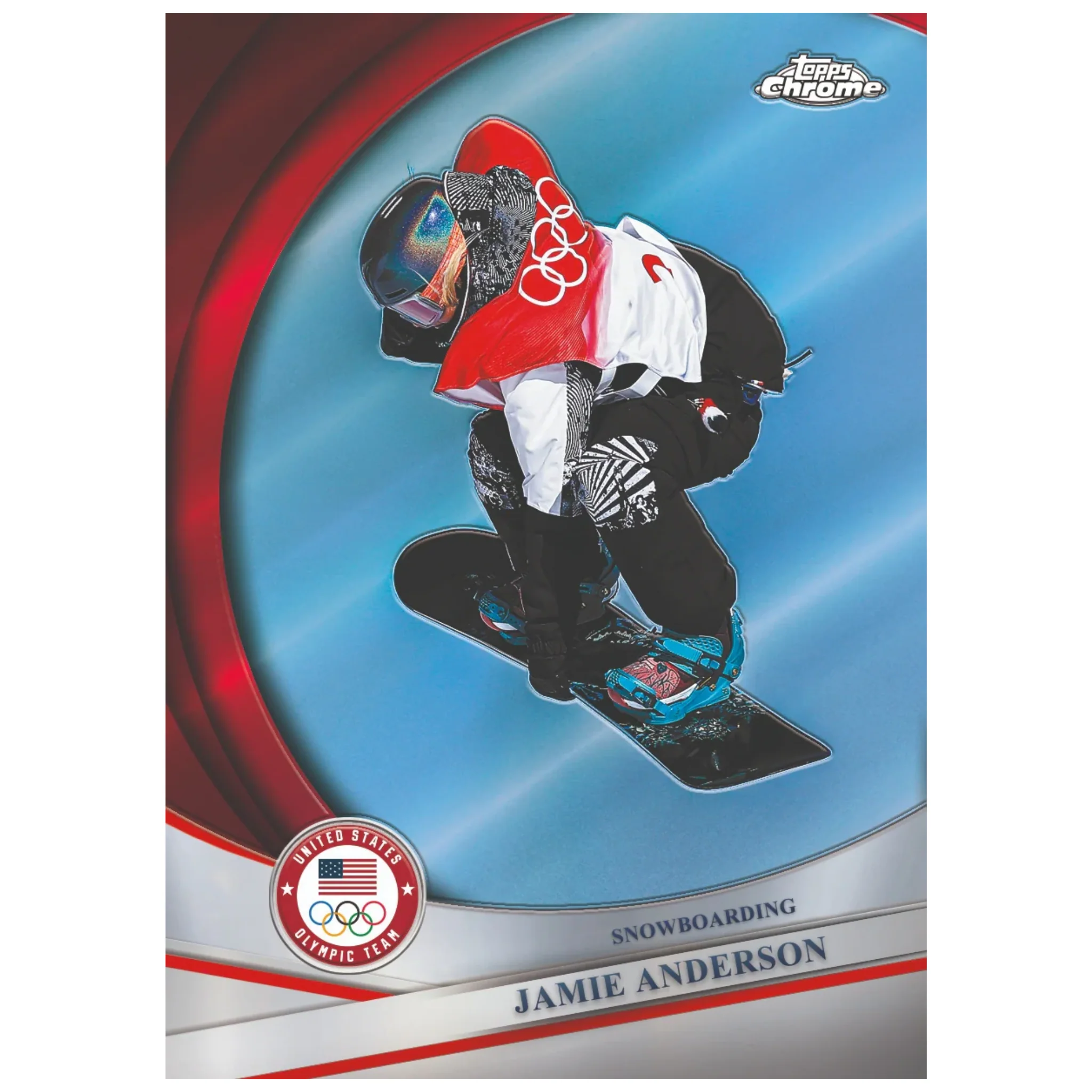 2026 Topps Chrome US Olympic & Paralympic Hopefuls Value Box - Image 2