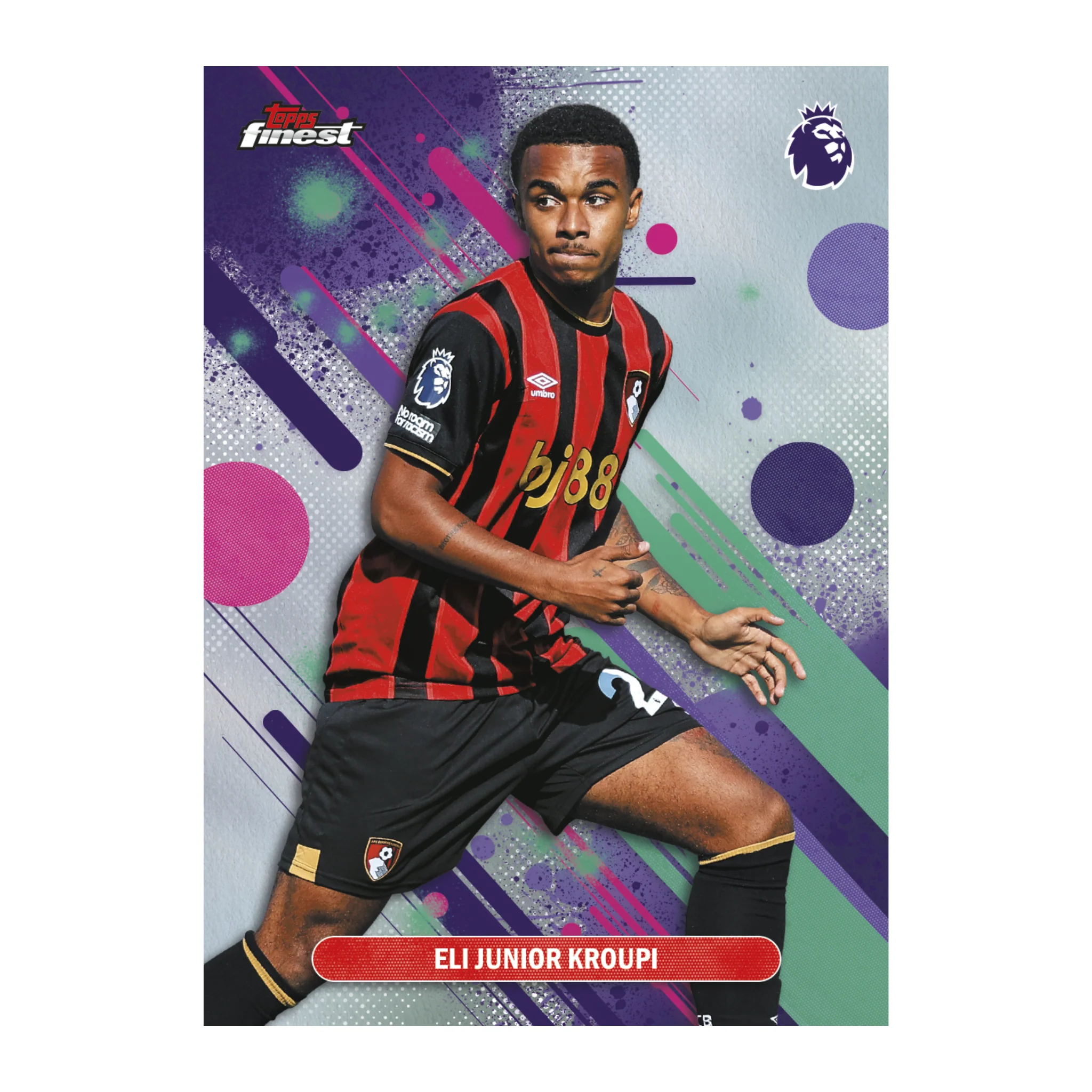 2026 Topps Finest Premier League Soccer Hobby Box - Image 2