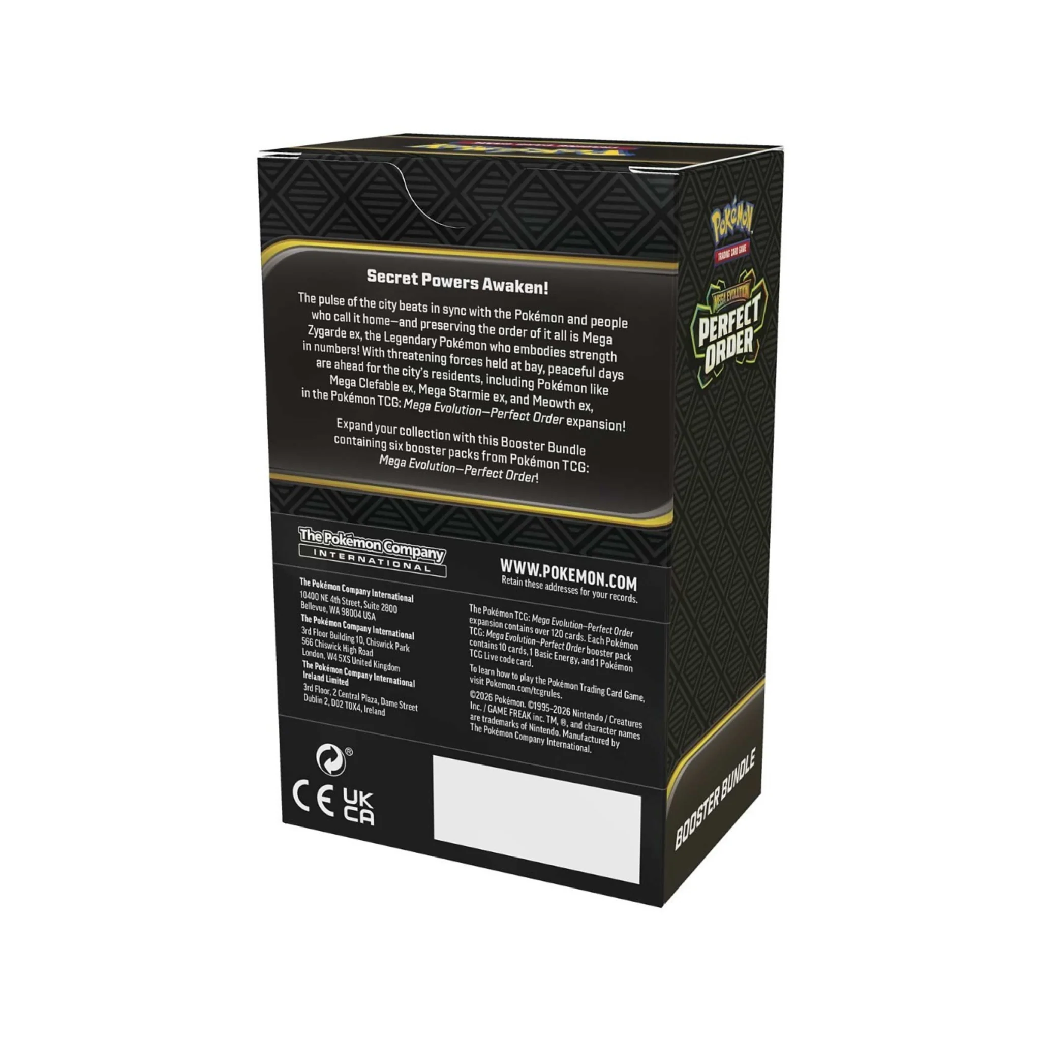 Pokémon Mega Evolution Perfect Order Booster Bundle - Image 2
