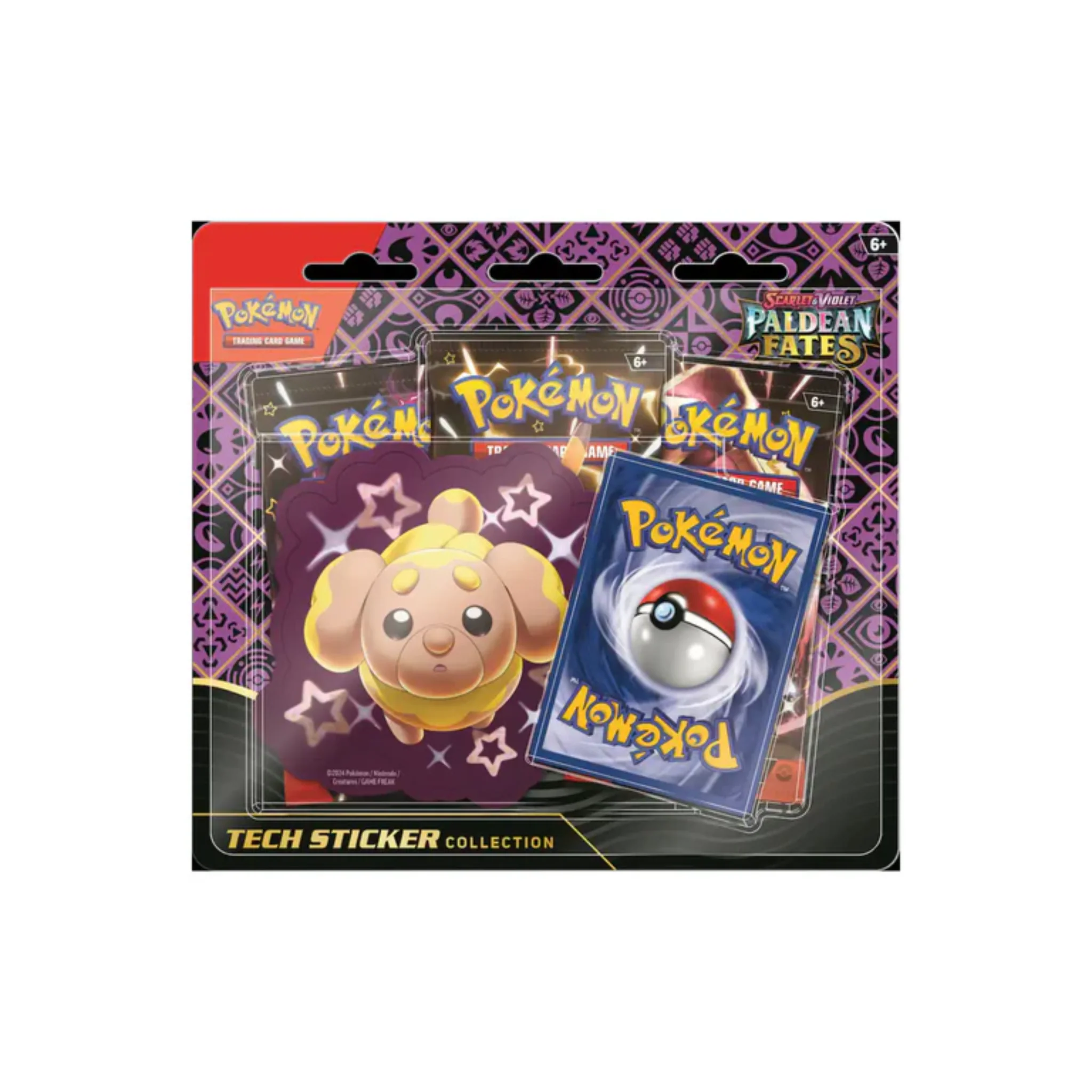 Pokémon Scarlet & Violet Paldean Fates Tech Sticker Collection