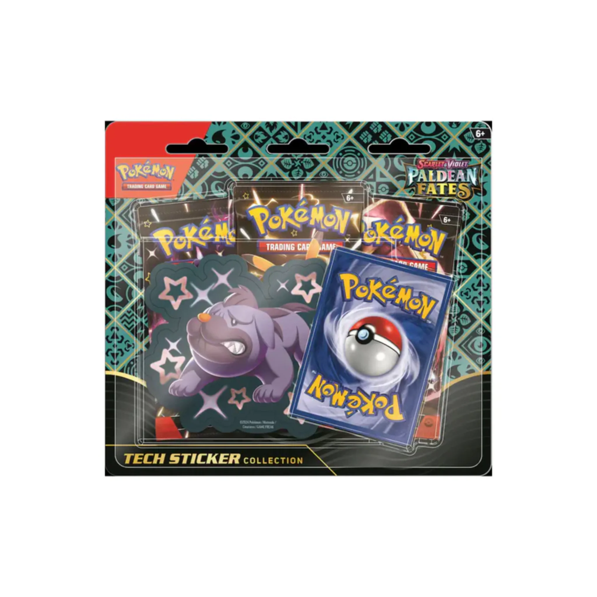 Pokémon Scarlet & Violet Paldean Fates Tech Sticker Collection - Image 3