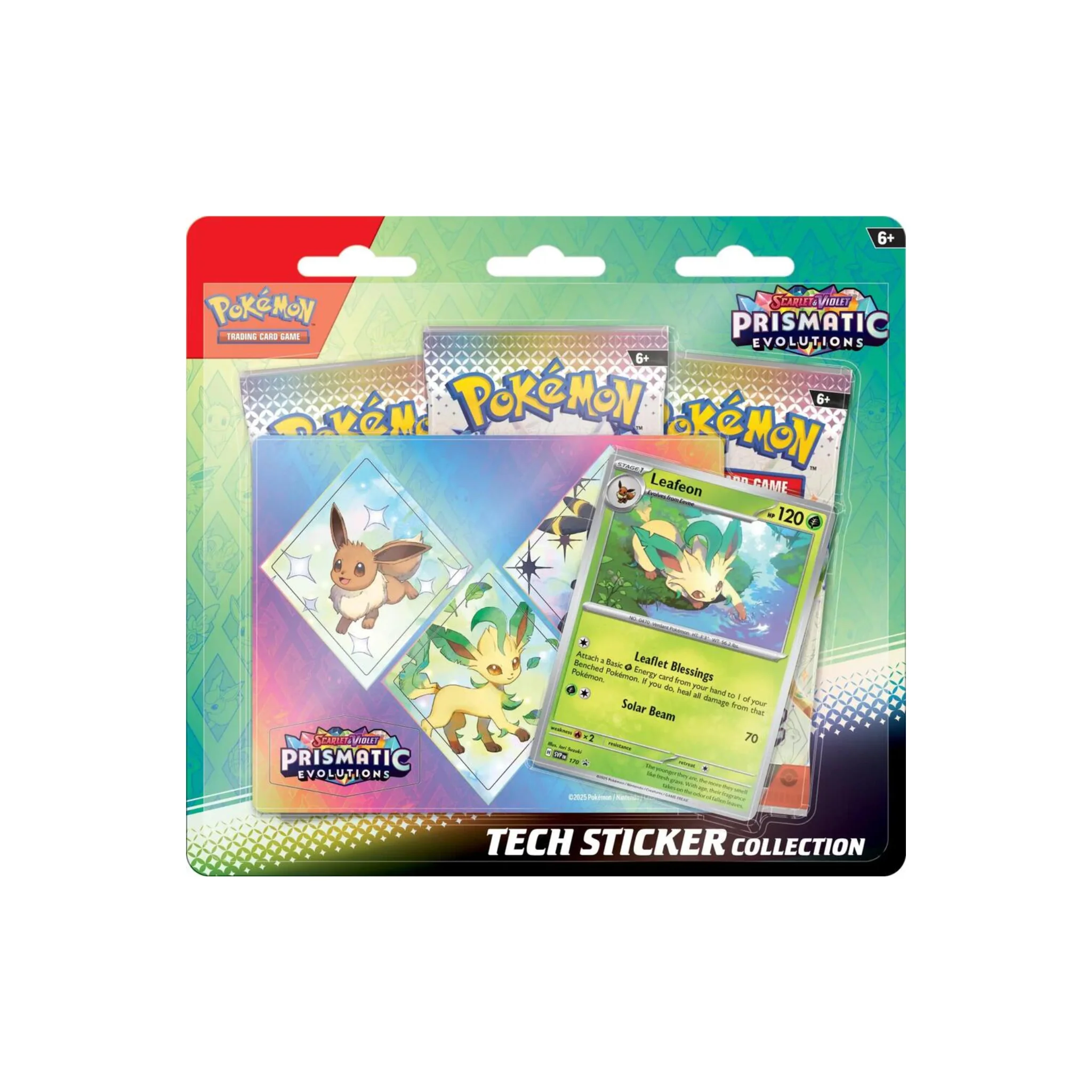 Pokémon Scarlet & Violet Prismatic Evolutions Tech Sticker Collection - Image 2